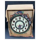 Lionel train clock