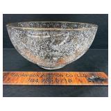 Vintage speckled gold trim bowl