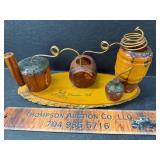 Wood moonshine still