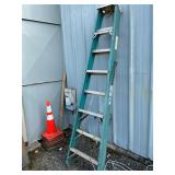 Fiber glass ladder