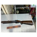 Single barrel shotgun barrel missing