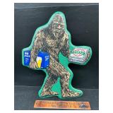 Metal Bigfoot sign