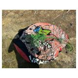 Tube with rope and life vest