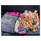 Large Lot of Barbie Dolls