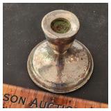 Weighted Sterling Silver Candle Holder