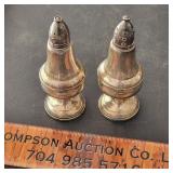 Weighted Sterling Silver Salt & Pepper Shakers