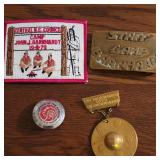 Camp Barnhardt Buckle, patch and others