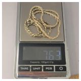 7.63g 925 Silver Necklace