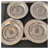 8 Wilton Metal Air Force Plates
