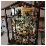 Mirrored Shelf w Lenox and other birds