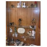 Contents glass shelves