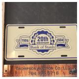 Bank of Stanly 20th Anniversary Tag