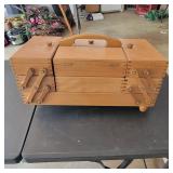 Sewing Box. Missing 2 legs