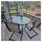 Outdoor Table and 4 chairs