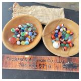 Vintage Bag of Marbles