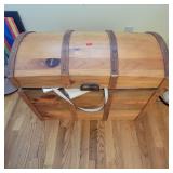 Chest w contents. Kate Spade bag on top