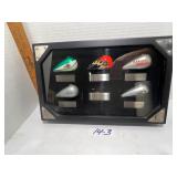 Miniature Harley Davidson tanks framed