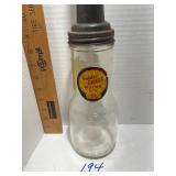 Original Shell Oil bottle