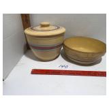 Two vintage mixing bowls