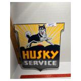 Husky Service Sign
