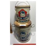 White Packing co.  Salisbury NC  Lard Cans 2