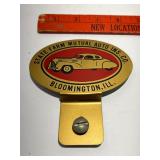 State Farm license plate topper