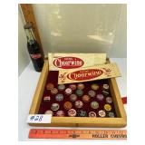 Cheerwine & Bottle cap lot