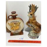 2- Vintage Whiskey Decanters