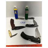 Vintage pocket knife lot