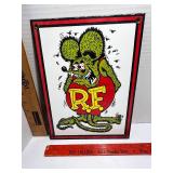 RAT FINK PORCELAIN SIGN