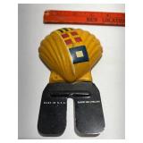 SHELL license plate topper