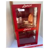Original Lance cracker display cabinet