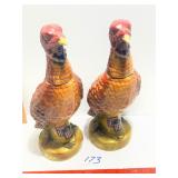 2- 1972 Wild Turkey Golf club Decanters