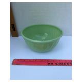 Vintage fire king 8ï¿½ swirl Bowl