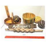 Primitive Antique decor  lot