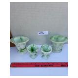 Akro Agate   Lot 4-pieces