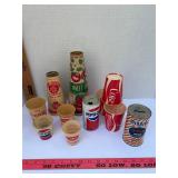 Old soda Advertising lot 11-pc