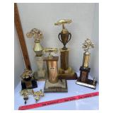Vintage trophy lot cars & motorcycle