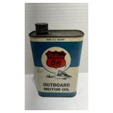 Phillips 66 Outboard motor oil can