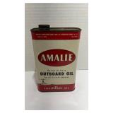 AMALIE outboard motor oil can