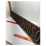 Harley Davidson Road sign