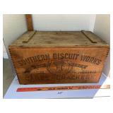 Southern Biscuit Company wooden box