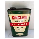 Sinclair Outboard oil can
