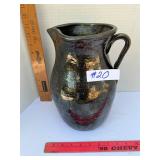 Pottery pitcher