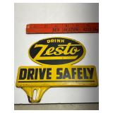 ZESTO Soda License Plate Topper