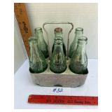 Original metal Coca- cola 6-pack