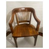 Antique oak chair