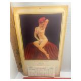 1965 Nude advertising calendar