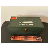 Gi-Joe footlocker with accessories