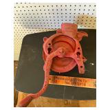 Vintage Black Hawk corn shelter